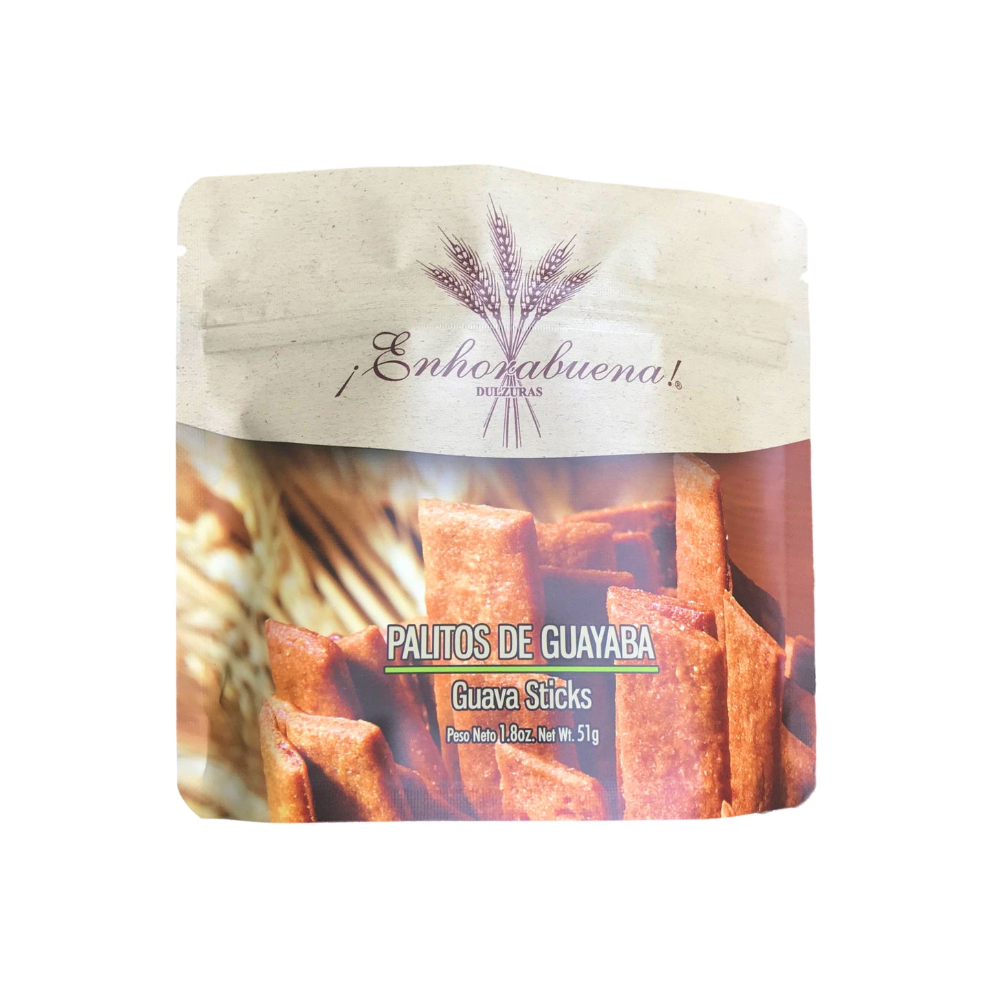 Palitos de Guayaba / Guava Sticks Snack Bag